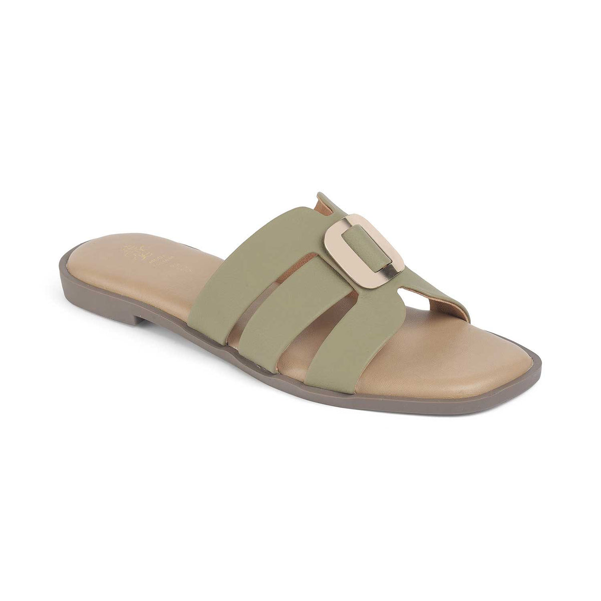 Tresmode Rush Green Women's Casual Flats