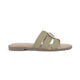 Tresmode Rush Green Women's Casual Flats