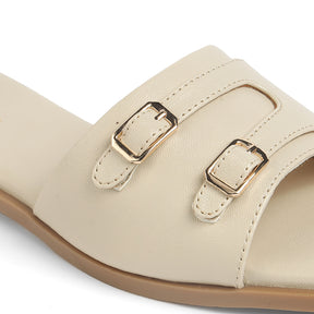 Tresmode Santon Beige Women's Casual Flats