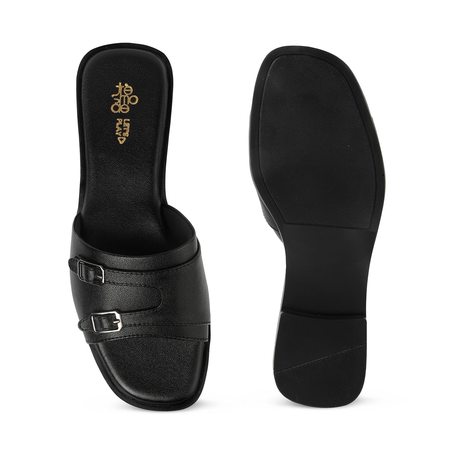 Tresmode Santon Black Women's Casual Flats