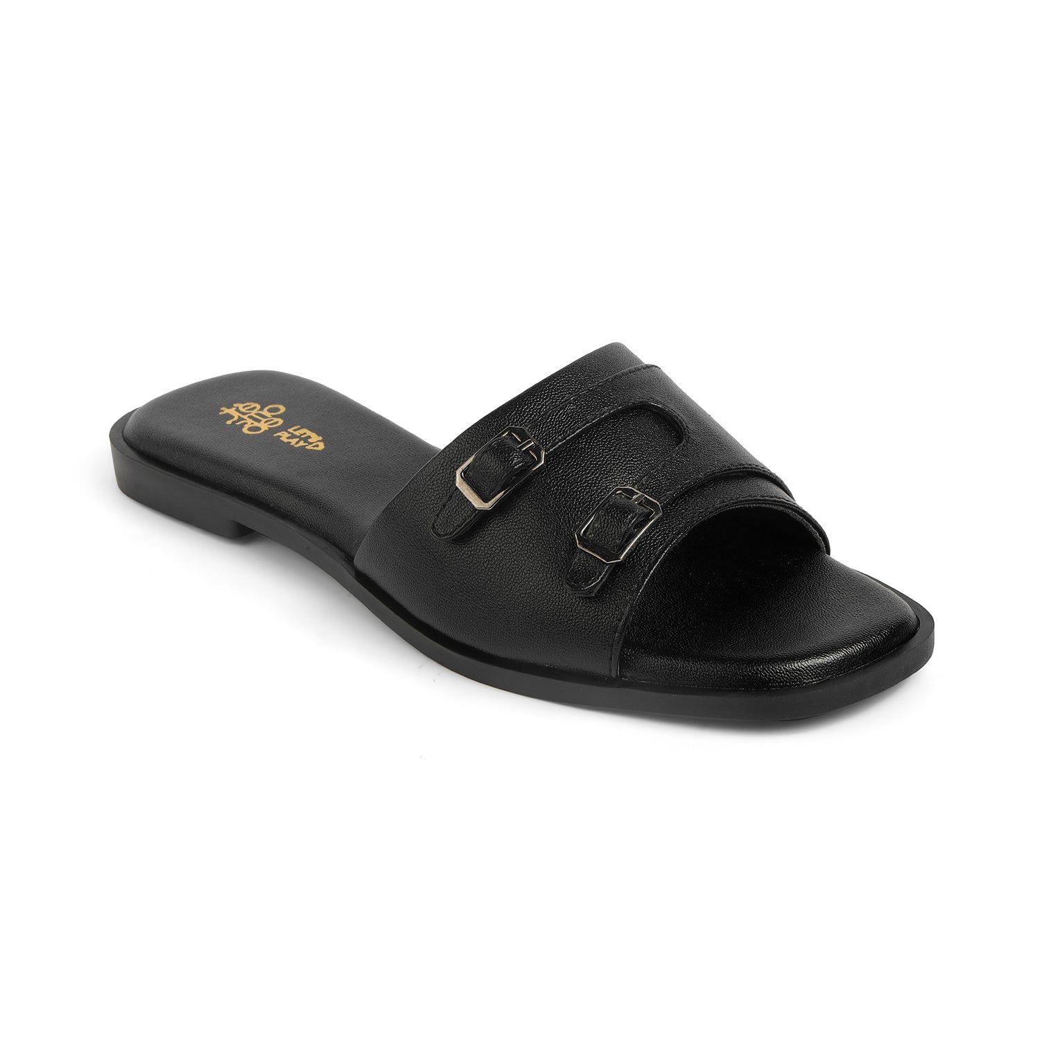 Tresmode Santon Black Women's Casual Flats