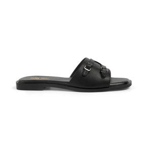 Tresmode Santon Black Women's Casual Flats