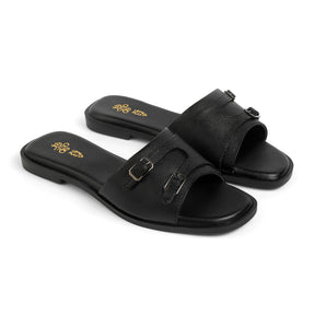 Tresmode Santon Black Women's Casual Flats