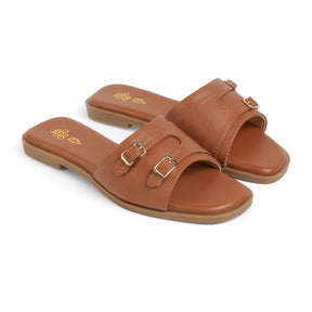 Tresmode Santon Tan Women's Casual Flats