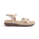 Tresmode Yo Cream Women's Casual Slingback Platform Flats