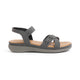 Tresmode Yo Grey Women's Casual Slingback Platform Flats