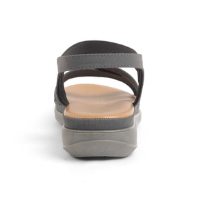 Tresmode Yo Grey Women's Casual Slingback Platform Flats