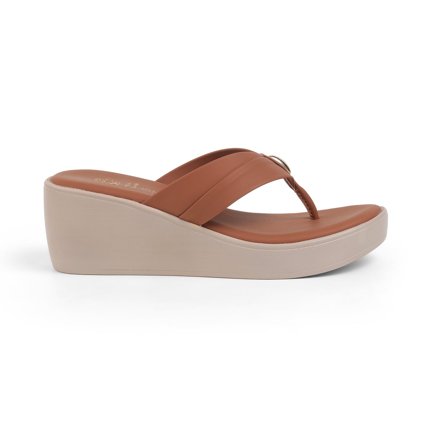 Tresmode May Tan Women's Dress Wedge Sandals