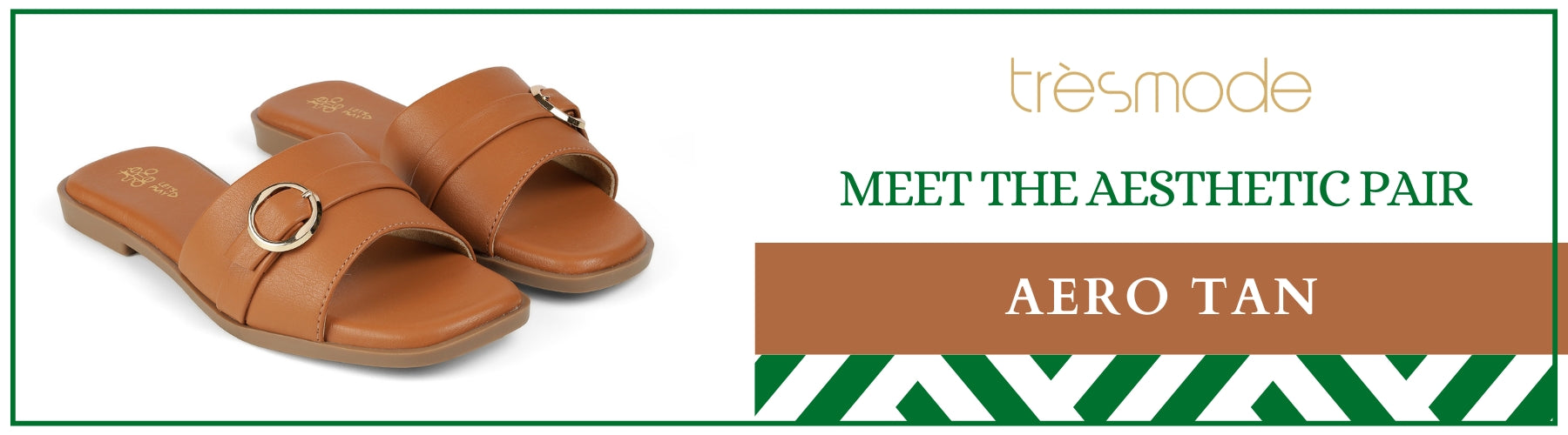 Tresmode Aero Tan Women's Casual Flats - A+ Content