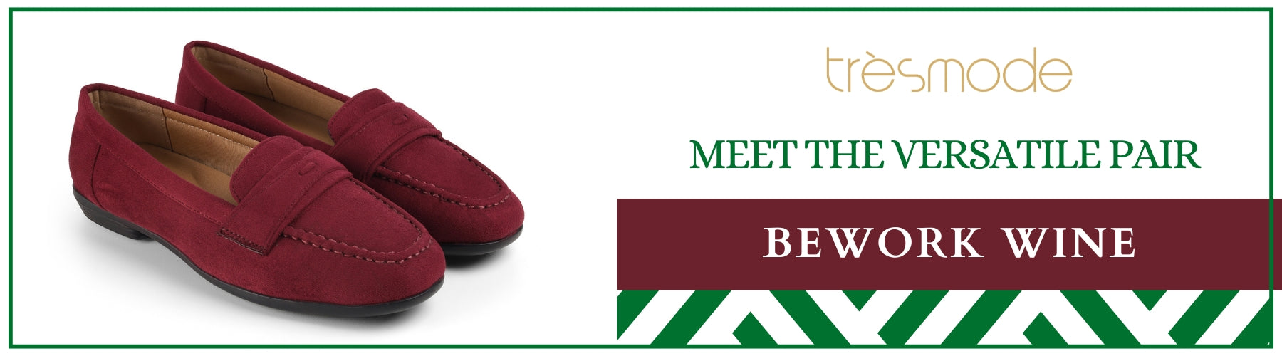 Tresmode Bework Wine Women's Casual Loafers - A+ Content