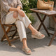 Tresmode Wish Beige Women's Casual Wedge Sandals