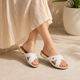Tresmode Cro White Women's Dress Sandals