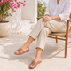 Tresmode Harl Tan Women's Casual Flats