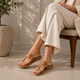 Tresmode Silvia Tan Women's Dress Flats