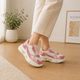 Tresmode Sewd Pink Women's Sneakers