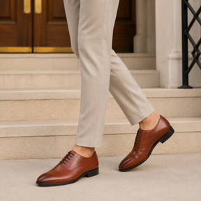 Tresmode Deb Tan Men's Lace Ups