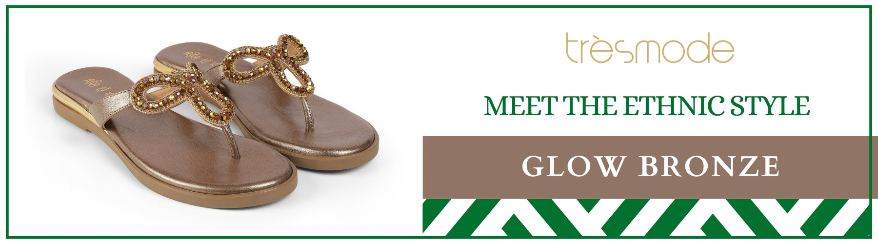 Tresmode Glow Bronze Women's Dress Flats - A+ Content