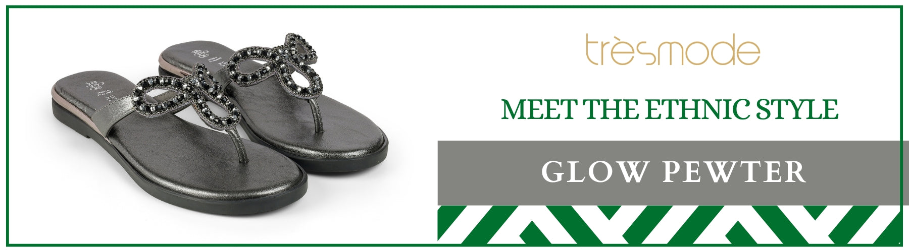 Tresmode Glow Pewter Women's Dress Flats - A+ Content