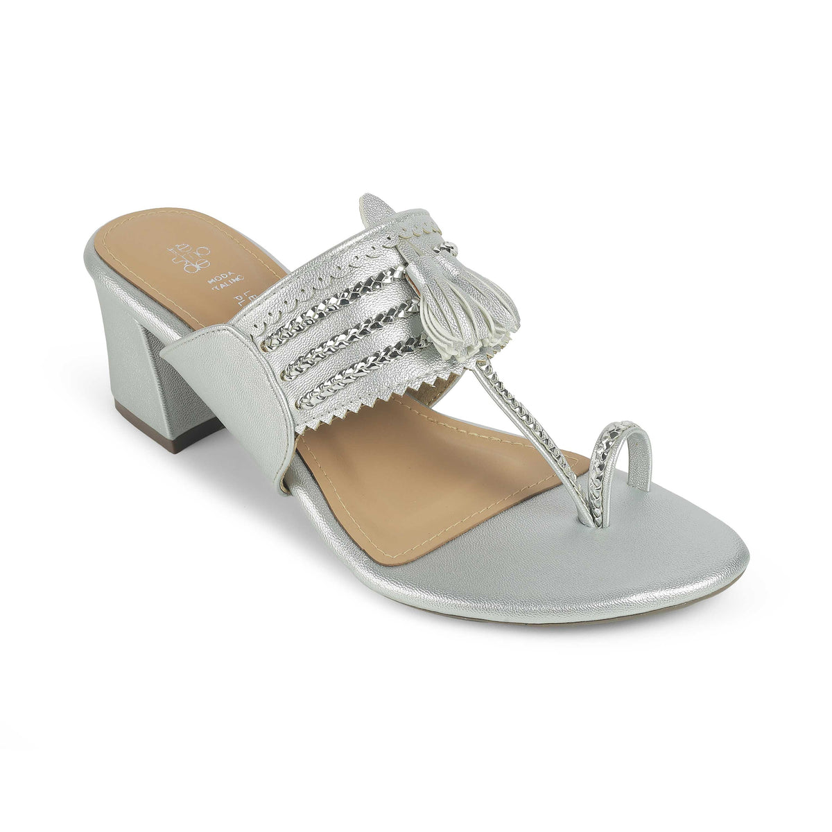 Women's Vegan-Friendly Block Heel Sandals Tresmode