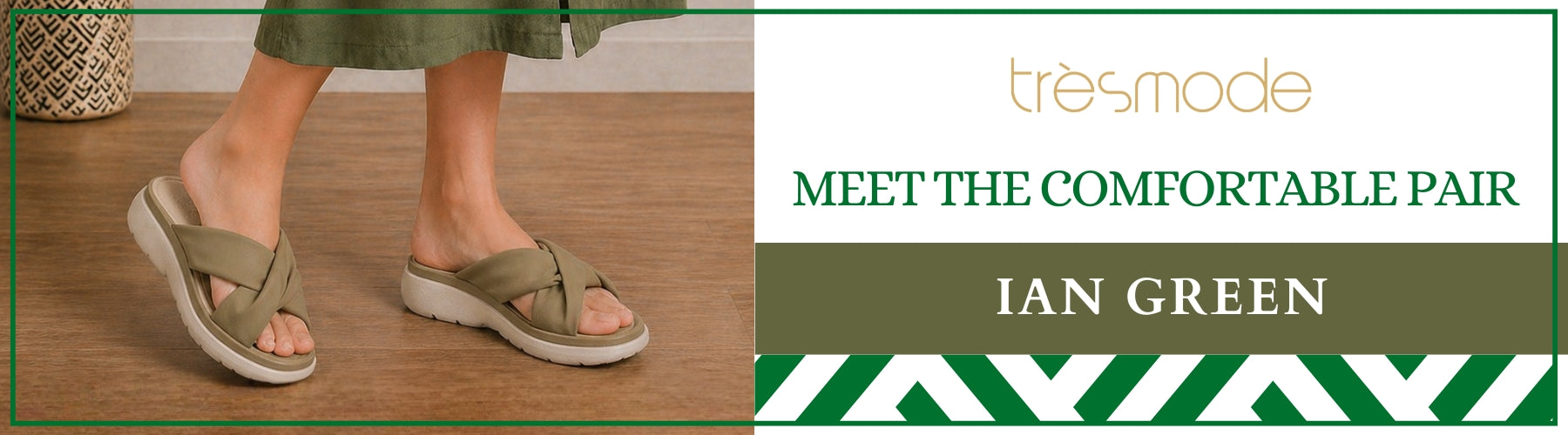 Tresmode Ian Green Women's Casual Wedge Sandals - A+ Content