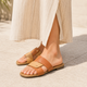 Tresmode Irun Tan Women's Casual Flats