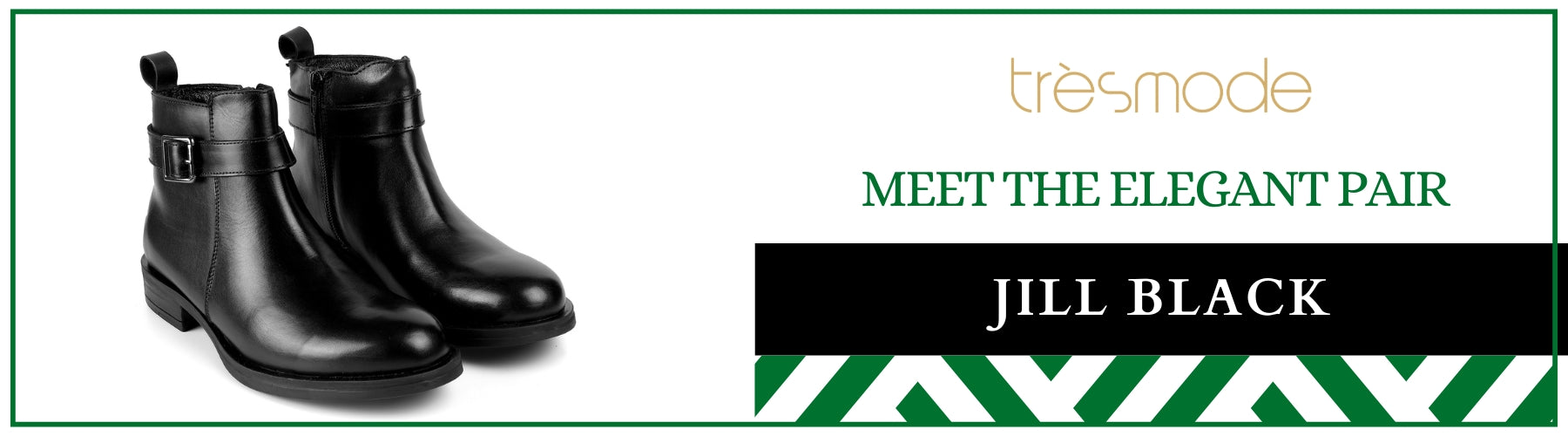 Tresmode Jill Black Women's Ankle-length Boots - A+ Content