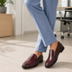 Tresmode Jim Brown Men's Leather Penny Loafers