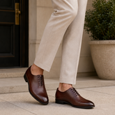 Tresmode One Brown Men's Oxford Lace Ups
