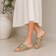 Tresmode Rush Green Women's Casual Flats