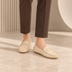 Tresmode St.Tropez Cream Women's Casual Loafers
