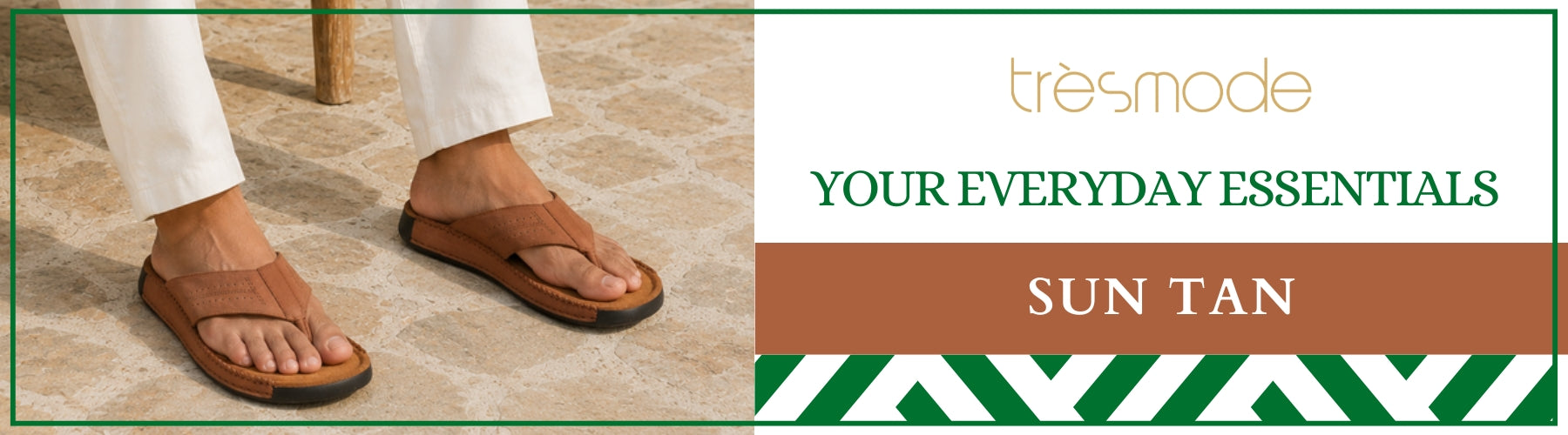 Tresmode Sun Tan Men's Sandals - A+ Content