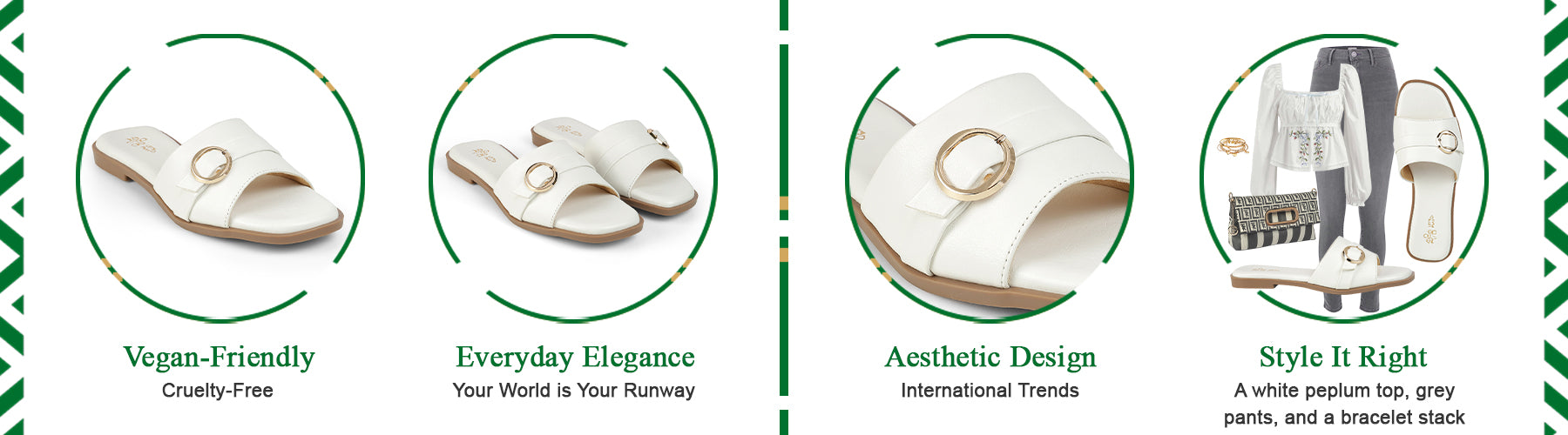 Tresmode Aero White Women's Casual Flats - A+ Content
