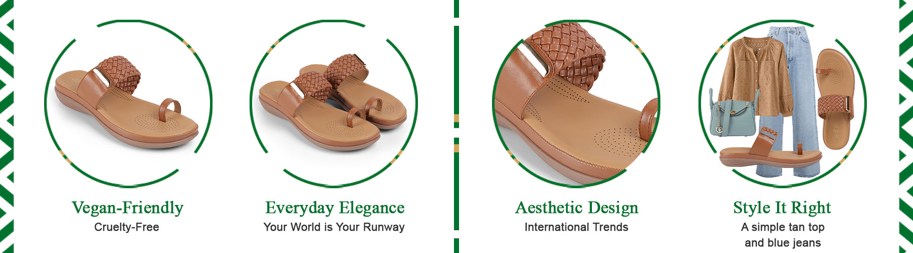 Tresmode Auma Tan Women's Casual Platform Flats - A+ Content