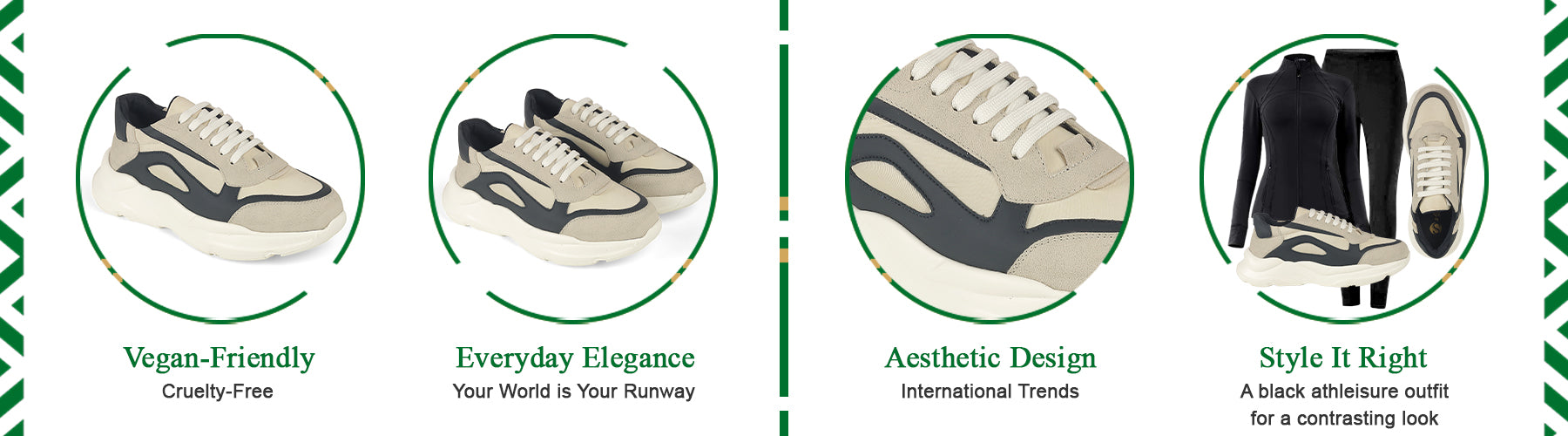 Tresmode Balenci Beige Women's Sneakers - A+ Content