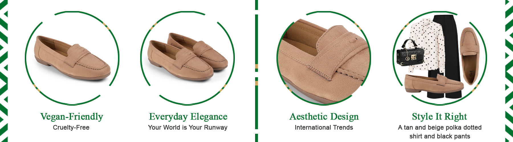 Tresmode Bework Beige Women's Casual Loafers - A+ Content