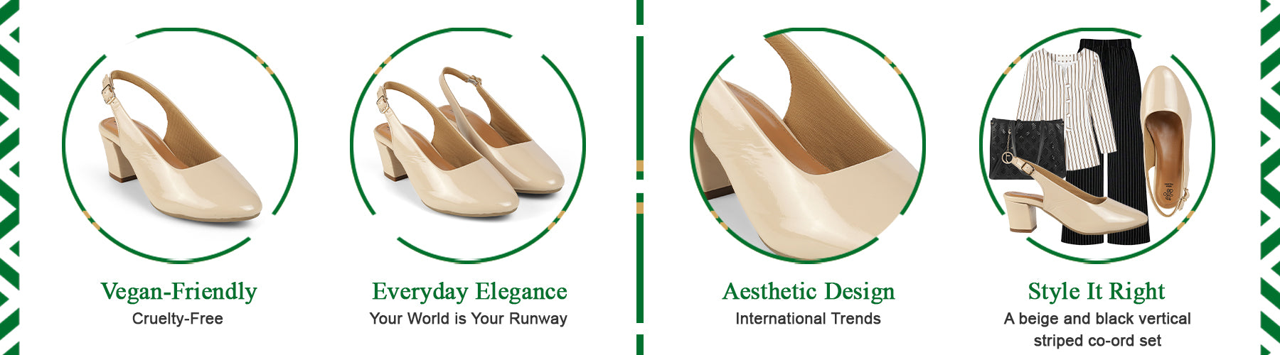 Tresmode Coat Beige Women's Dress Slingback Pumps - A+ Content