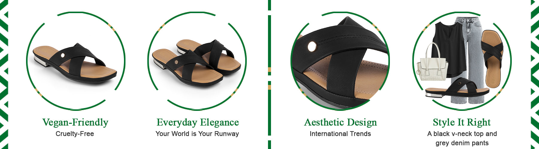 Tresmode Cro Black Women's Dress Sandals - A+ Content