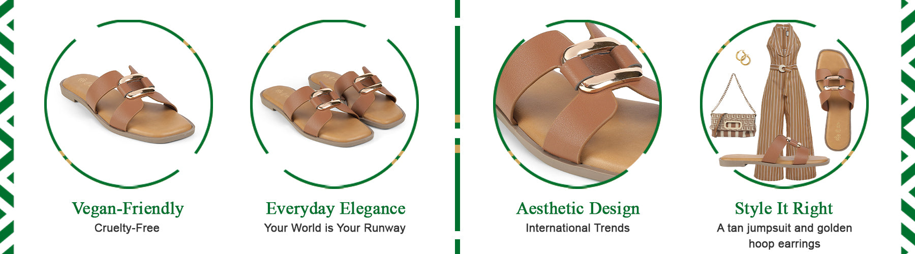 Tresmode Florun Tan Women's Dress Flats - A+ Content