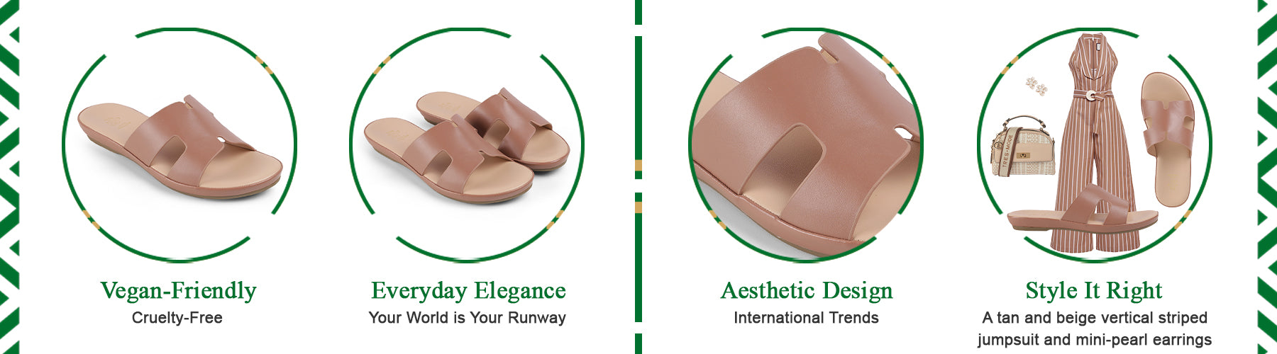 Tresmode Harl Tan Women's Casual Flats - A+ Content