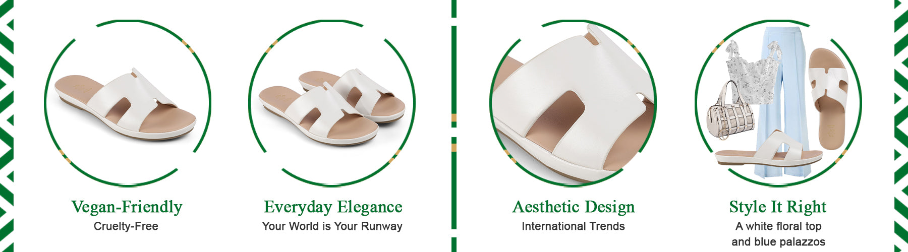 Tresmode Harl White Women's Casual Flats - A+ Content