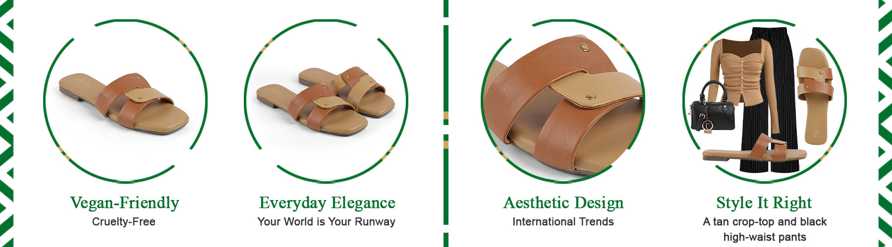 Tresmode Irun Tan Women's Casual Flats - A+ Content