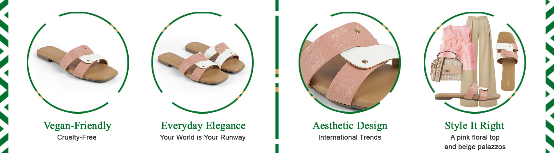 Tresmode Irun White Women's Casual Flats - A+ Content