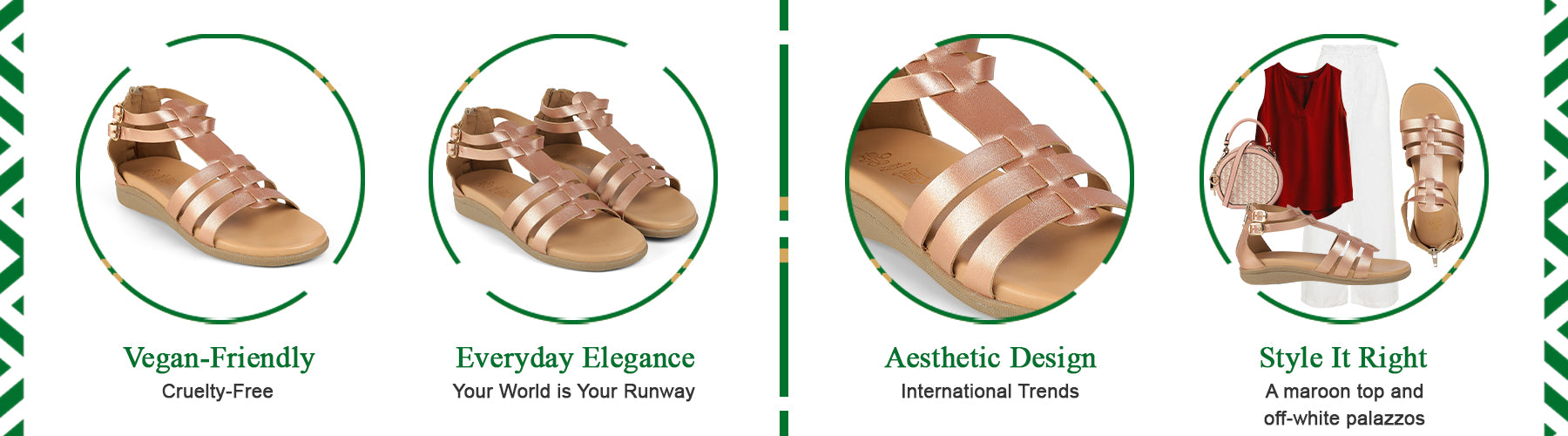Tresmode Jag Champagne Women's Casual Platform Flats - A+ Content