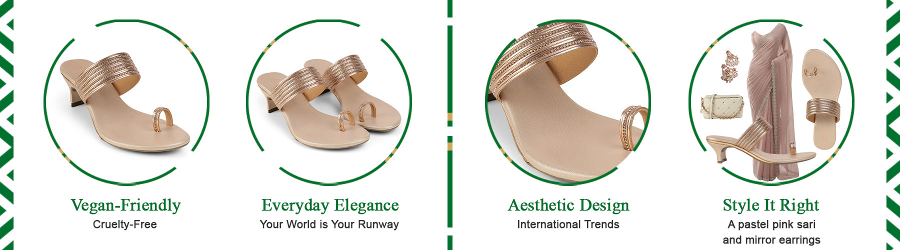 Tresmode Jer Champagne Women's Dress Heel Sandals - A+ Content