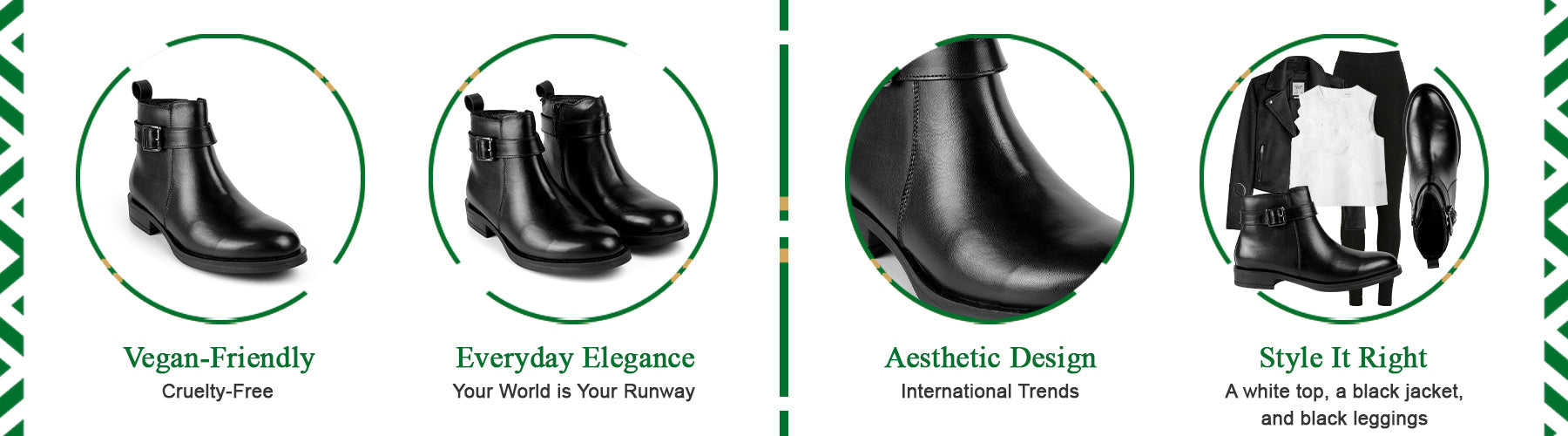 Tresmode Jill Black Women's Ankle-length Boots - A+ Content