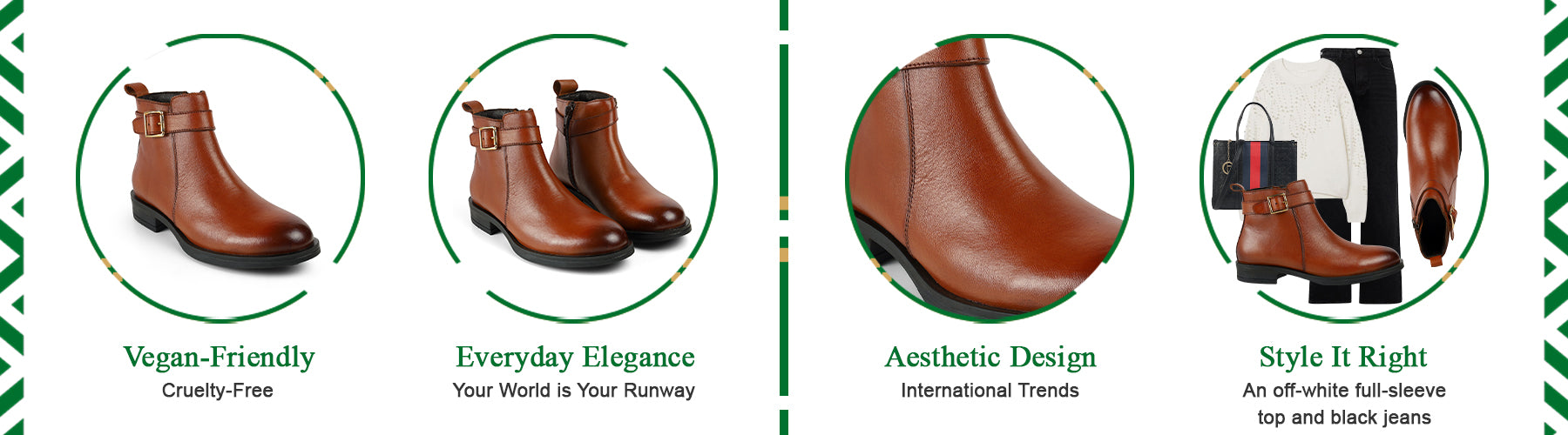 Tresmode Jill Tan Women's Ankle-length Boots - A+ Content