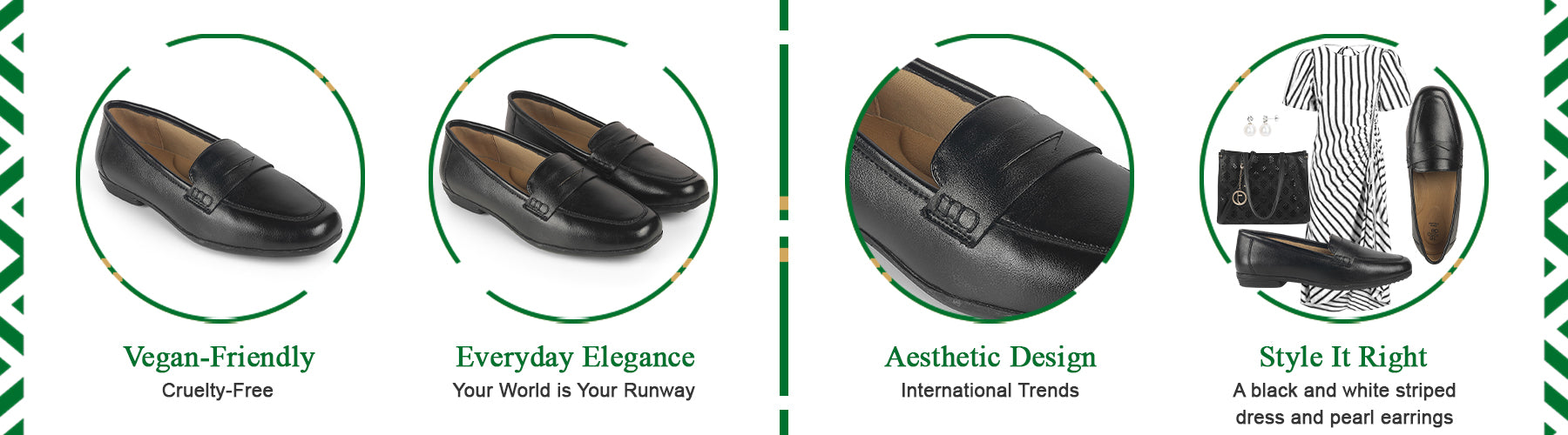 Tresmode Lolap Black Women's Casual Loafers - A+ Content