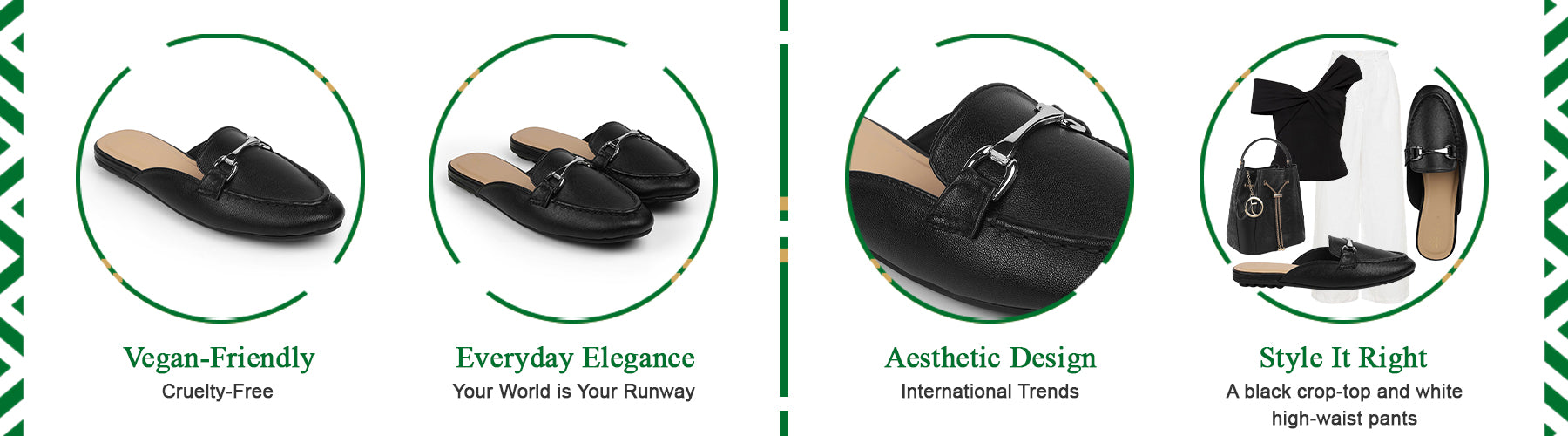 Tresmode Melsu Black Women's Casual Mules - A+ Content