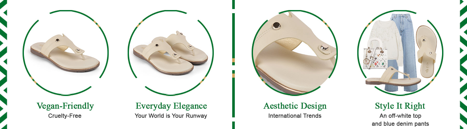 Tresmode Mimmo Cream Women's Dress Flats - A+ Content
