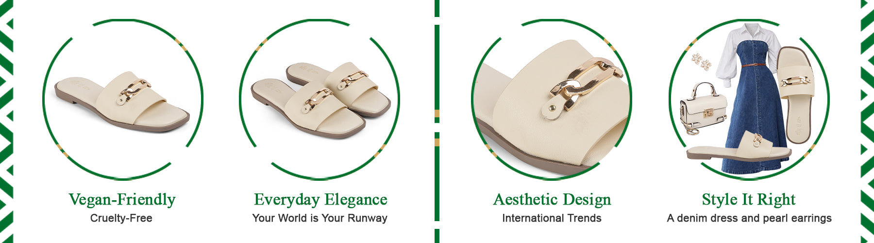 Tresmode Minna Cream Women's Dress Flats - A+ Content